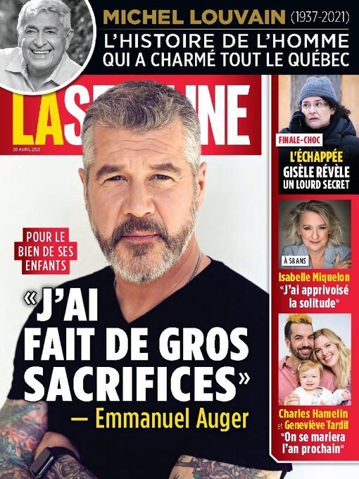 Title details for La Semaine by TVA Publications Inc. - Wait list